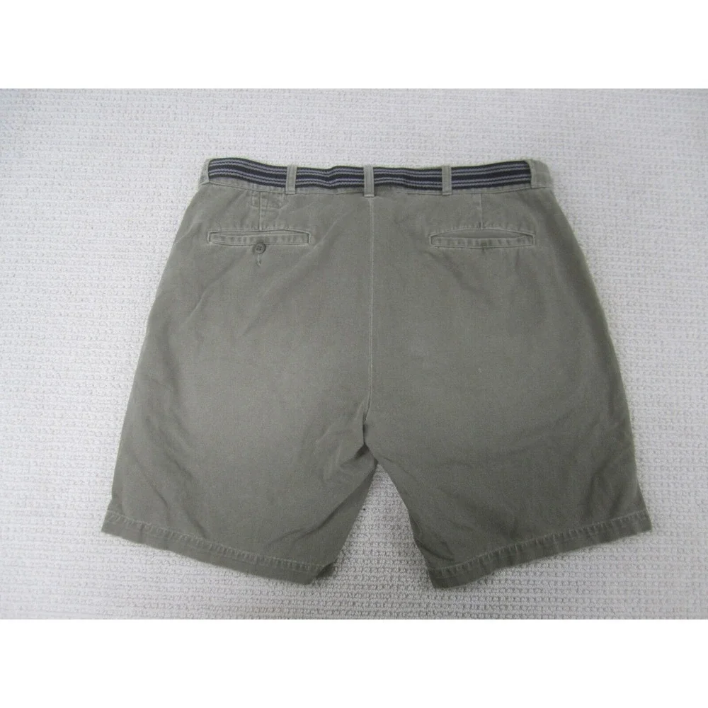 Polo Ralph Lauren Shorts Mens 38 GI Fit Brown Khaki Casual Belted Graphic Chino‎